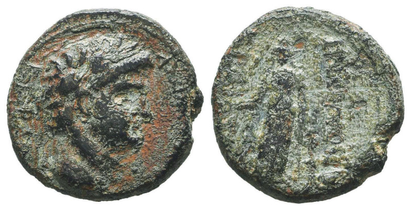 Roman Provincial Coins, Ae
Reference:

Condition: Very Fine

Weight: 3,4 gr
Diam...