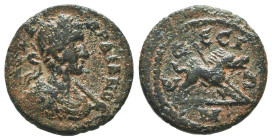 Roman Provincial Coins, Ae
Reference:

Condition: Very Fine

Weight: 6,6 gr
Diameter: 16,7 mm