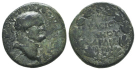 Roman Provincial Coins, Ae
Reference:

Condition: Very Fine

Weight: 5,2 gr
Diameter: 20,4 mm
