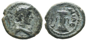 Roman Provincial Coins, Ae
Reference:

Condition: Very Fine

Weight: 2,1 gr
Diameter: 13,9 mm