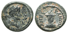 Roman Provincial Coins, Ae
Reference:

Condition: Very Fine

Weight: 2,6 gr
Diameter: 14,8 mm