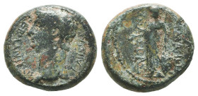 Roman Provincial Coins, Ae
Reference:

Condition: Very Fine

Weight: 3,6 gr
Diameter: 13,2 mm