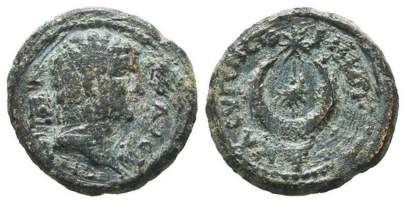 Roman Provincial Coins, Ae
Reference:

Condition: Very Fine

Weight: 2,4 gr
Diam...