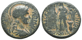 Roman Provincial Coins, Ae
Reference:

Condition: Very Fine

Weight: 7,9 gr
Diameter: 24,3 mm