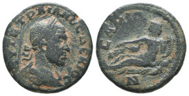 Roman Provincial Coins, Ae
Reference:

Condition: Very Fine

Weight: 6,1 gr
Diameter: 21,4mm