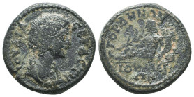 Roman Provincial Coins, Ae
Reference:

Condition: Very Fine

Weight: 5,7 gr
Diameter: 21,7 mm