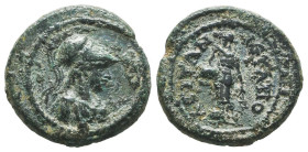 Roman Provincial Coins, Ae
Reference:

Condition: Very Fine

Weight: 3,3 gr
Diameter: 16 mm