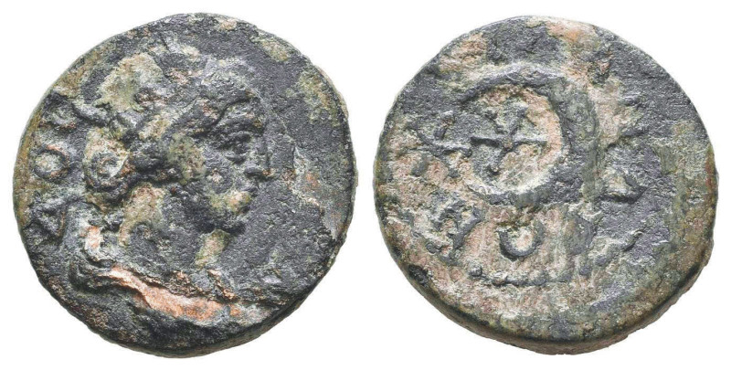 Roman Provincial Coins, Ae
Reference:

Condition: Very Fine

Weight: 3,2 gr
Diam...