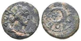 Roman Provincial Coins, Ae
Reference:

Condition: Very Fine

Weight: 3,2 gr
Diameter: 15,5 mm