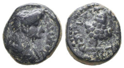 Roman Provincial Coins, Ae
Reference:

Condition: Very Fine

Weight: 2,9 gr
Diameter: 12,9 mm
