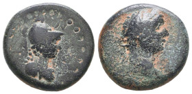 Roman Provincial Coins, Ae
Reference:

Condition: Very Fine

Weight: 6,1 gr
Diameter: 18,9 mm
