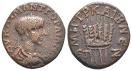 Roman Provincial Coins, Ae
Reference:

Condition: Very Fine

Weight: 6,6 gr
Diameter: 23 mm