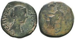 Crispina. Augusta, A.D. 178-182. Æ sestertius
Reference:

Condition: Very Fine

Weight: 23,8gr
Diameter: 31mm