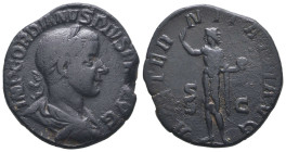 Gordian III. A.D. 238-244. AE sestertius.
Reference:

Condition: Very Fine

Weight: 15,5gr
Diameter: 28,9mm