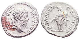 Septimius Severus. A.D. 193-211. AR denarius 
Reference:

Condition: Very Fine

Weight: 3,5gr
Diameter: 19,1mm