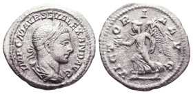 SEVERUS ALEXANDER, 222-235 AD. AR Denarius 
Reference:

Condition: Very Fine

Weight: 2,4gr
Diameter: 20,1mm
