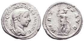 SEVERUS ALEXANDER, 222-235 AD. AR Denarius 
Reference:

Condition: Very Fine

Weight: 2,3gr
Diameter: 18,9mm
