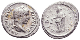 Caracalla. A.D. 198-217. AR denarius
Reference:

Condition: Very Fine

Weight: 2,6gr
Diameter: 20,6m
