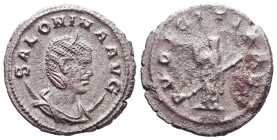 Salonina AD 254-268. AR. Antoninianus
Reference:

Condition: Very Fine

Weight: 4,1gr
Diameter: 22mm