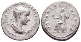 Gordian III. AD 238-244. AR. Antoninianus
Reference:

Condition: Very Fine

Weight: 4,2gr
Diameter: 22,1mm