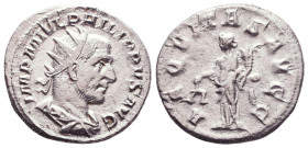 Philip I, 244-249. AR. Antoninianus
Reference:

Condition: Very Fine

Weight: 3,4gr
Diameter: 20,8mm