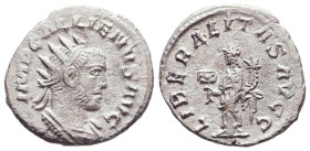 Gallienus AD 253-268. AR. Antoninianus
Reference:

Condition: Very Fine

Weight: 3,5gr
Diameter: 20mm