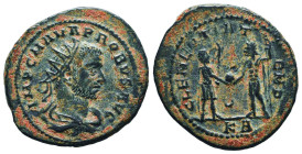 Probus. A.D. 276-282. AE antoninianus
Reference:

Condition: Very Fine

Weight: 4,7gr
Diameter: 21,8mm