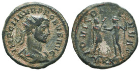 Probus. A.D. 276-282. AE antoninianus
Reference:

Condition: Very Fine

Weight: 4gr
Diameter: 21,7mm