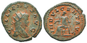 Gallienus. A.D. 253-268. AE antoninianus
Reference:

Condition: Very Fine

Weight: 2,5gr
Diameter: 20,4mm