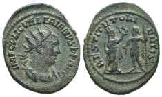 Valerian I. A.D. 253-260. BI antoninianus 
Reference:

Condition: Very Fine

Weight: 
Diameter:
