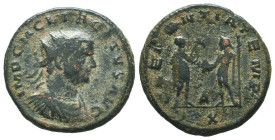 Tacitus. A.D. 275-276. AE antoninianus
Reference:

Condition: Very Fine

Weight: 4,3gr
Diameter: 21,6mm