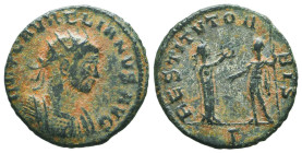 Aurelian. A.D. 270-275. AE antoninianus 
Reference:

Condition: Very Fine

Weight: 3,3gr
Diameter: 21mm