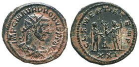 Probus. A.D. 276-282. AE antoninianus
Reference:

Condition: Very Fine

Weight: 3,5gr
Diameter: 22,2mm