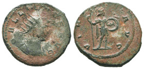Gallienus. A.D. 253-268. AE antoninianus
Reference:

Condition: Very Fine

Weight: 3,7gr
Diameter: 20,9mm
