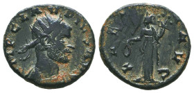 Divus Claudius II Gothicus. Died A.D. 270. AE antoninianus 
Reference:

Condition: Very Fine

Weight: 2,6gr
Diameter: 16,5mm