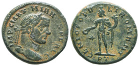 Maximianus. First reign, A.D. 286-305. Follis 
Reference:

Condition: Very Fine

Weight: 10gr
Diameter: 26,4mm