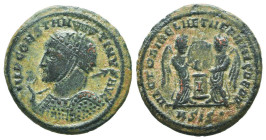 Constantine I. A.D. 307/10-337. AE follis
Reference:

Condition: Very Fine

Weight: 3,5gr
Diameter: 20,5mm