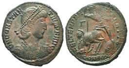 Constantius II. A.D. 337-361. AE majorina
Reference:

Condition: Very Fine

Weight: 5,7gr
Diameter: 23,9mm