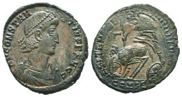 Constantius II. A.D. 337-361. AE majorina
Reference:

Condition: Very Fine

Weight: 4gr
Diameter: 24mm