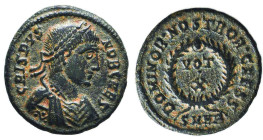 Crispus. Caesar, A.D. 317-326. AE
Reference:

Condition: Very Fine

Weight: 2,5gr
Diameter: 17,9mm
