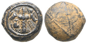 Byzantine Terracotta Pilgrim's Token. 6th-7th centuries AD.
Reference:

Condition: Very Fine

Weight: 6 gr
Diameter: 23,9 mm