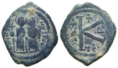 Byzantine Coins AE, 7th - 13th Centuries. 
Reference:

Condition: Very Fine

Weight: 5,5gr
Diameter: 24,8mm
