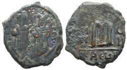 Byzantine Coins AE, 7th - 13th Centuries. 
Reference:

Condition: Very Fine

Weight: 10,8gr
Diameter: 26,1mm