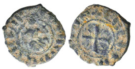 Medieval Coins, Crusaders Armenian Ae Coins.
Reference:

Condition: Very Fine

Weight: 2,6gr
Diameter: 16,5mm