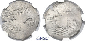 Belgium - Brabant - Charles II (1665-1700), 48 Patards ND (1652-1672) (Silver, 26.05 gr, 36 mm). Delmonte 324. NGC VF30

With"Golden Fleece"countermar...