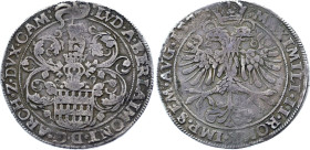 Belgium - Cambrai - Louis de Berlaimont (1570-1596), Ecu (Daalder) 1573 (Silver, 28.86 gr, 41 mm). Davenport 8215. Very Fine.