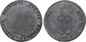 Belgium - Prince Regent Charles (1944-1951), Tin essai 1000 Francs 1949 (Lead, 17.43 gr, 31 mm). Bogaert cfr. 2850. Very Fine.