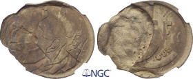 Belgium - Error 5 Francs 1987. NGC MS65

Multistruck.