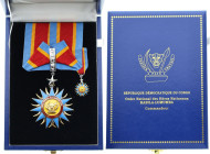Congo Democratic Republic (DRC) - Republic (1997-date), Order of the National Heroes Kabila-Lumumba, Commander (Civil), 1st Type (from 2003).