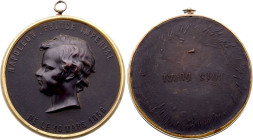 France - Bois Durci, Napoleon Prince Imperial ND (circa 1860), assigned to Francois Lepage (Bois durci, 147.23 gr, 12.00 cm). Extremely Fine.

Bois Du...